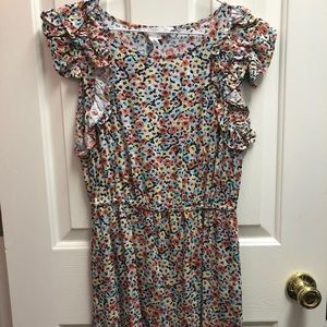 BCBGeneration ruffle sleeve dress